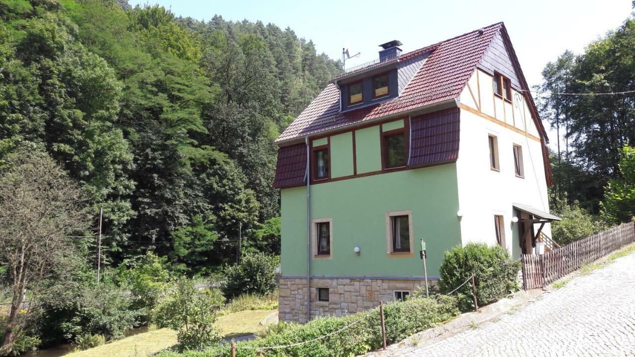 Ferienhaus zum Kirnitzschtal Bad Schandau Exterior foto