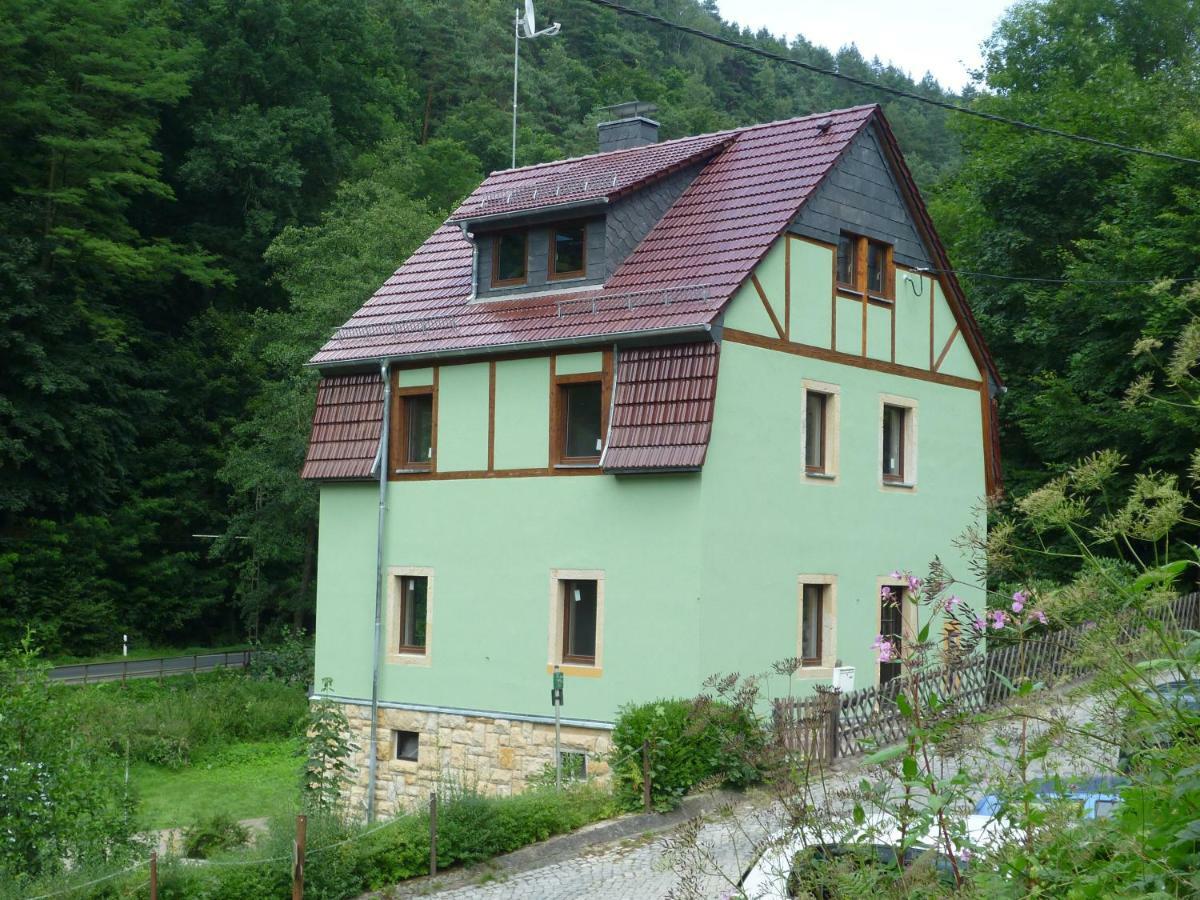 Ferienhaus zum Kirnitzschtal Bad Schandau Exterior foto